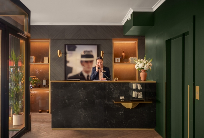 Handsome Hotel - Rezeption